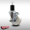 Service Caster 4'' SS Nylon Swivel 1-3/4'' Expanding Stem Caster with Brake SCC-SSEX20S414-NYS-TLB-134 - alternate 4